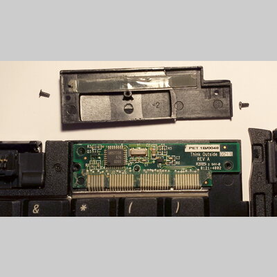 The exposed PCB of a PPK.